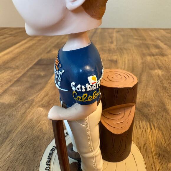 David Bolstad Bobblehead Stihl Ceramic Doll ESPN Timbersports 2003 Series Champ - Picture 10 of 10